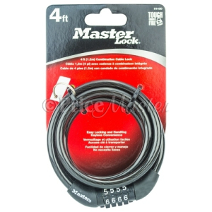 Master lock 8143d discount combination bike lock